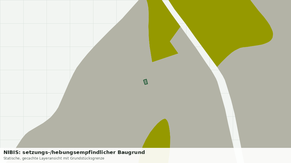 Statische Kartenansicht: NIBIS: setzungs-/hebungsempfindlicher Baugrund