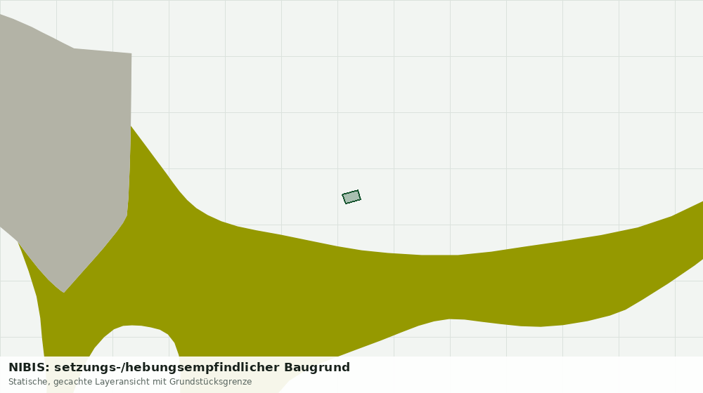 Statische Kartenansicht: NIBIS: setzungs-/hebungsempfindlicher Baugrund