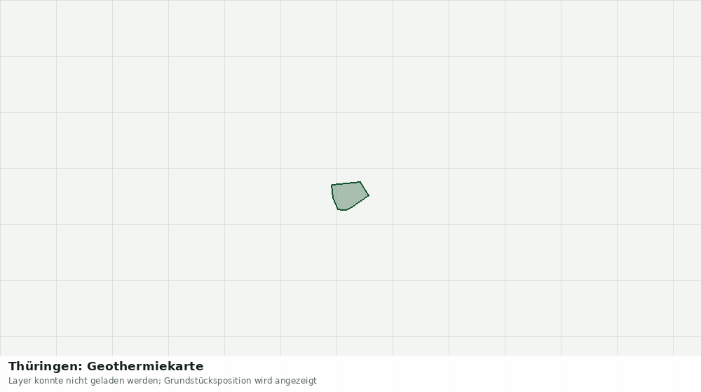 Statische Kartenansicht: Thüringen: Geothermiekarte