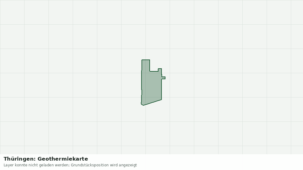 Statische Kartenansicht: Thüringen: Geothermiekarte