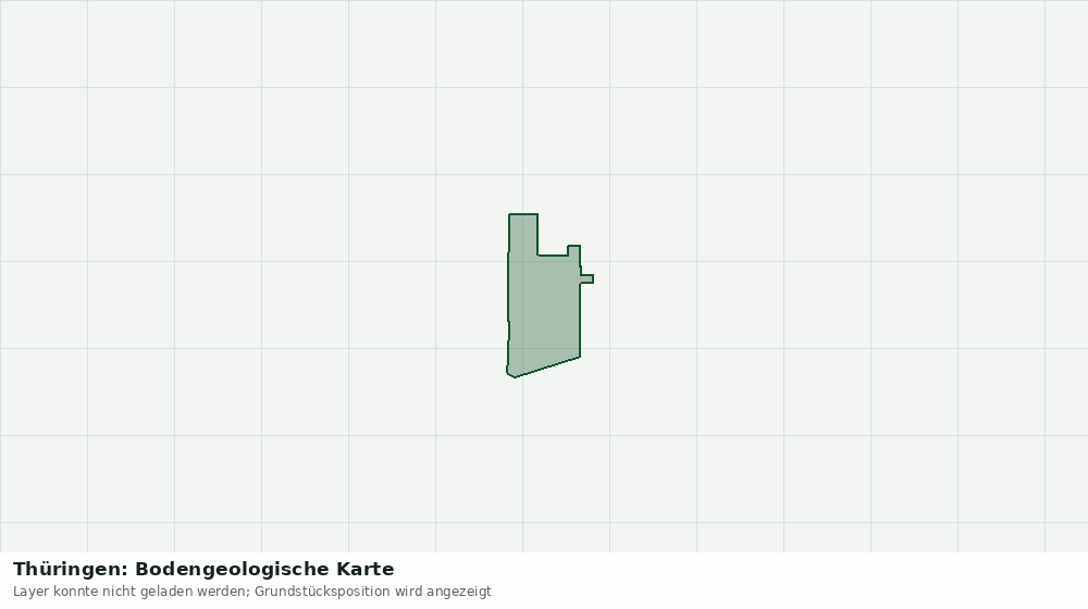 Statische Kartenansicht: Thüringen: Bodengeologische Karte