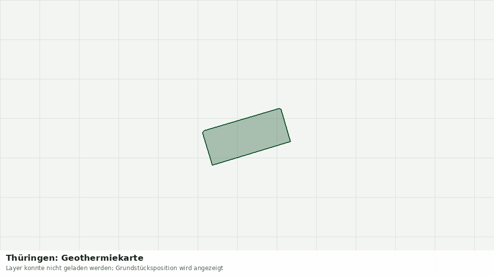 Statische Kartenansicht: Thüringen: Geothermiekarte