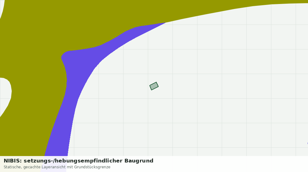 Statische Kartenansicht: NIBIS: setzungs-/hebungsempfindlicher Baugrund