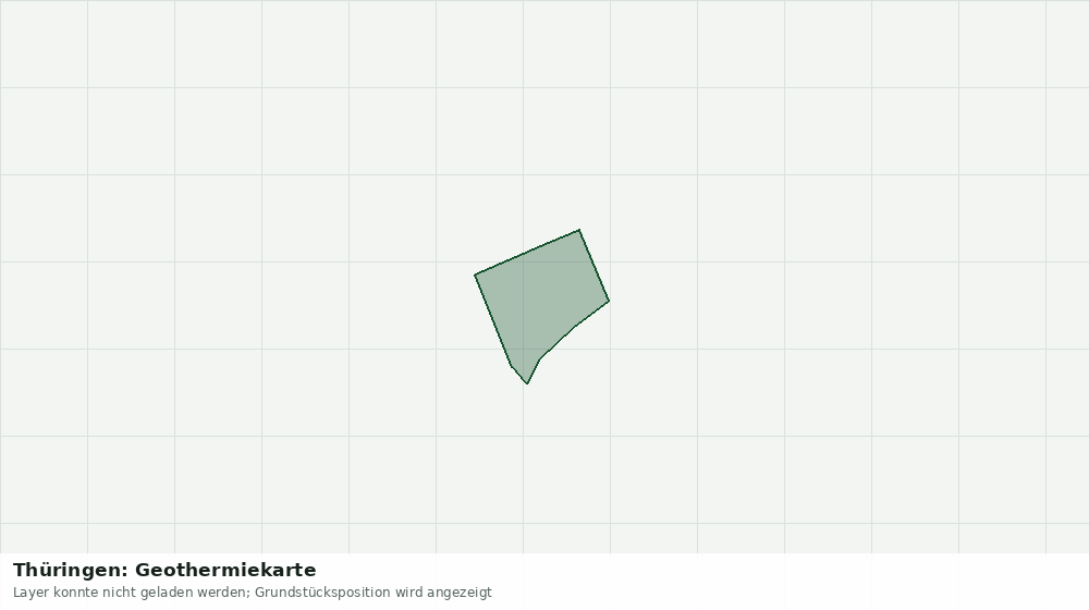 Statische Kartenansicht: Thüringen: Geothermiekarte