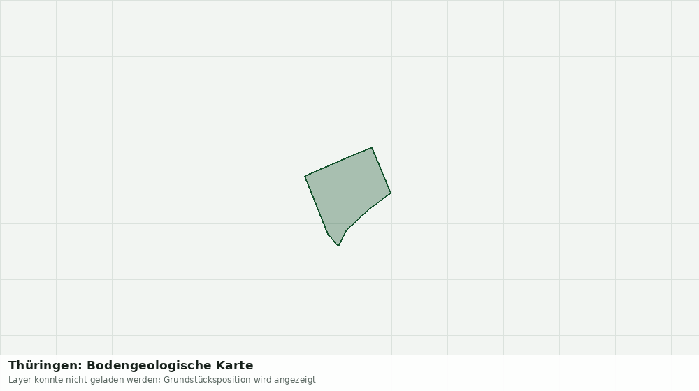 Statische Kartenansicht: Thüringen: Bodengeologische Karte