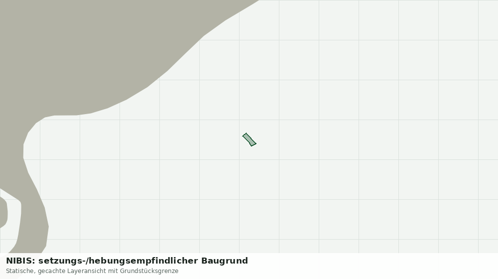 Statische Kartenansicht: NIBIS: setzungs-/hebungsempfindlicher Baugrund