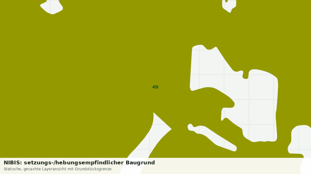 Statische Kartenansicht: NIBIS: setzungs-/hebungsempfindlicher Baugrund