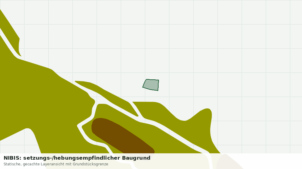 Statische Kartenansicht: NIBIS: setzungs-/hebungsempfindlicher Baugrund