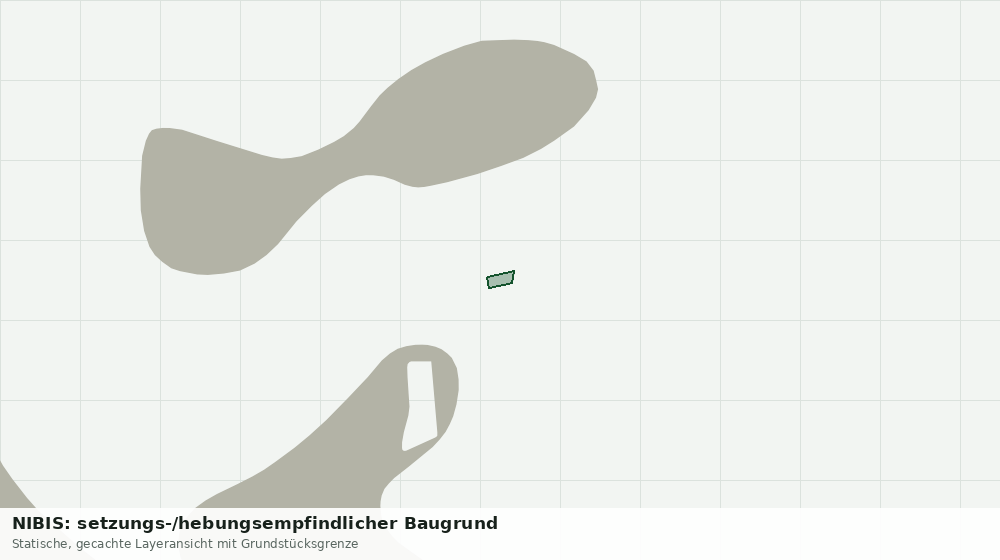 Statische Kartenansicht: NIBIS: setzungs-/hebungsempfindlicher Baugrund