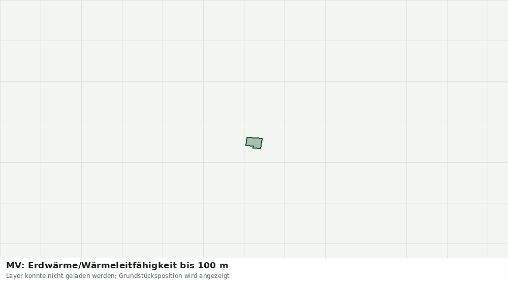 Statische Kartenansicht: MV: Erdwärme/Wärmeleitfähigkeit bis 100 m