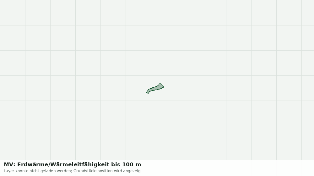 Statische Kartenansicht: MV: Erdwärme/Wärmeleitfähigkeit bis 100 m