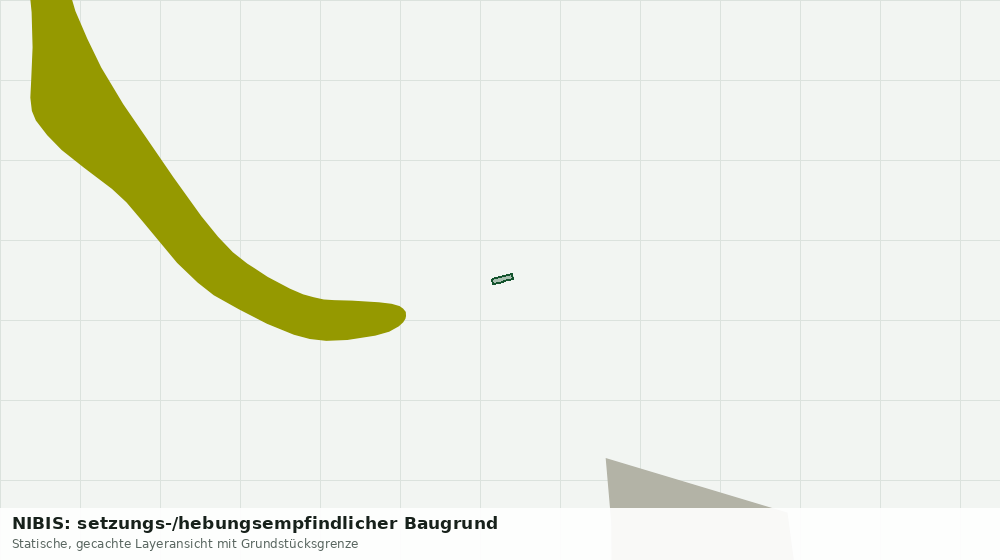 Statische Kartenansicht: NIBIS: setzungs-/hebungsempfindlicher Baugrund