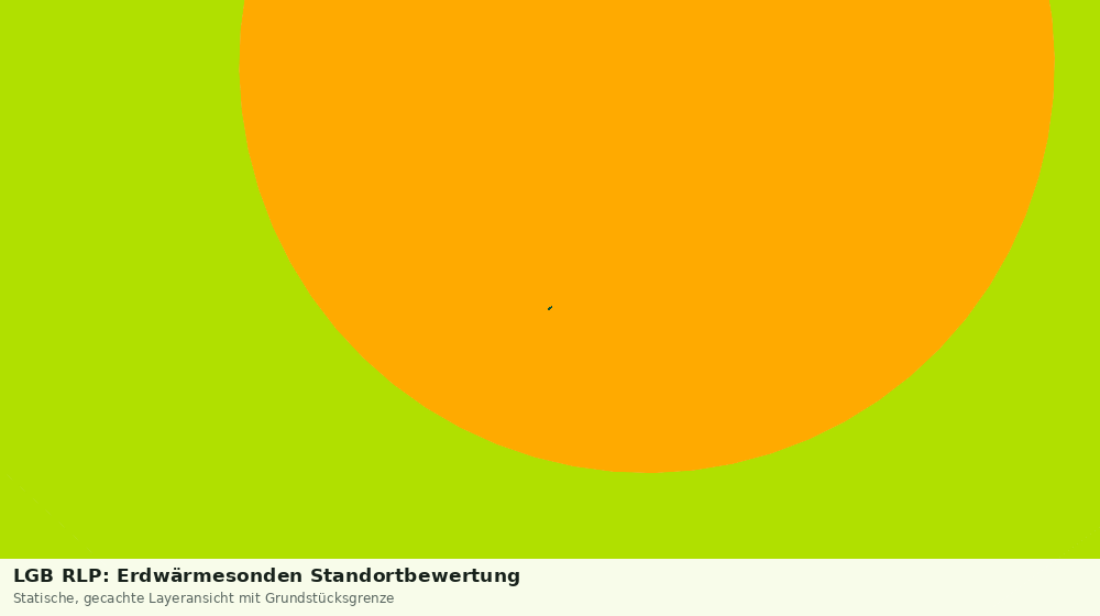 Statische Kartenansicht: LGB RLP: Erdwärmesonden Standortbewertung