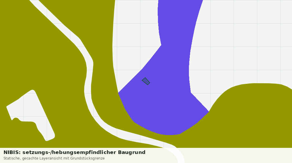Statische Kartenansicht: NIBIS: setzungs-/hebungsempfindlicher Baugrund