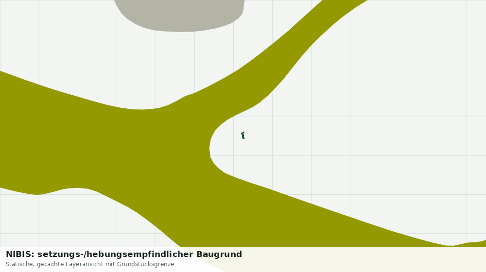 Statische Kartenansicht: NIBIS: setzungs-/hebungsempfindlicher Baugrund