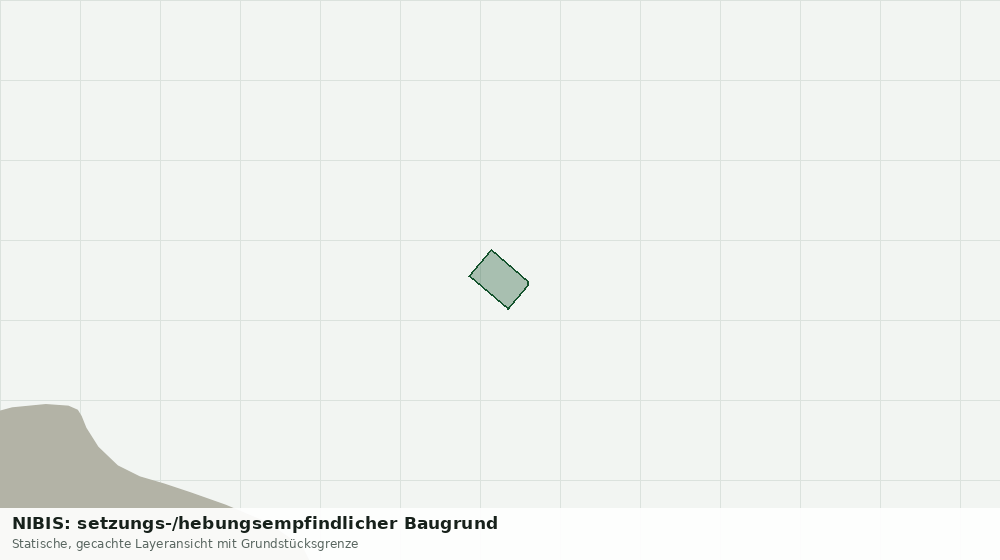 Statische Kartenansicht: NIBIS: setzungs-/hebungsempfindlicher Baugrund