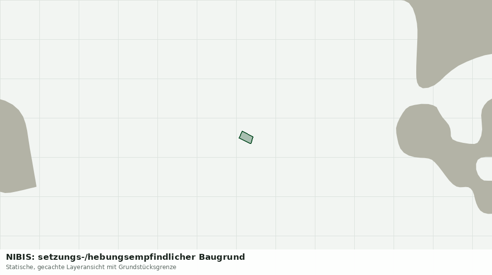 Statische Kartenansicht: NIBIS: setzungs-/hebungsempfindlicher Baugrund