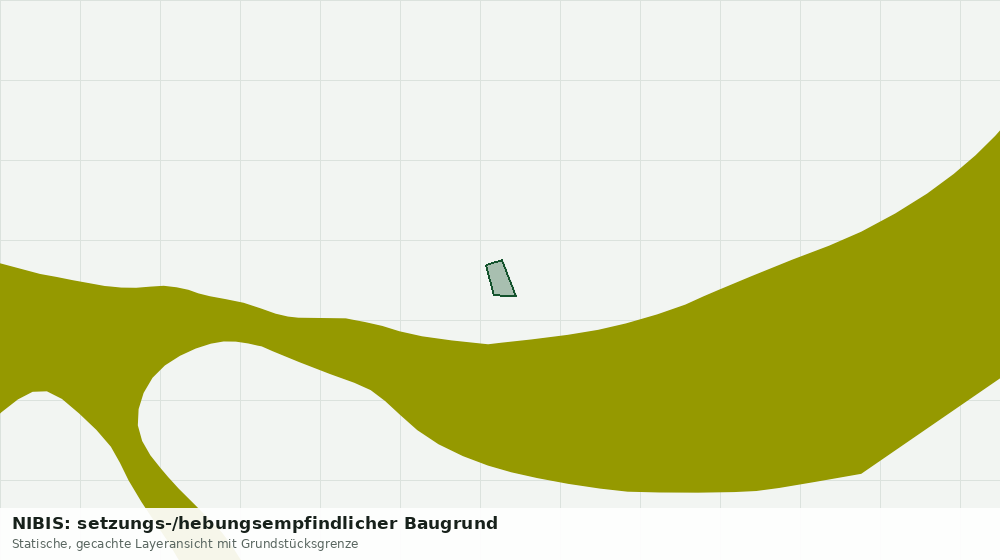 Statische Kartenansicht: NIBIS: setzungs-/hebungsempfindlicher Baugrund