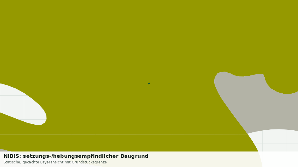 Statische Kartenansicht: NIBIS: setzungs-/hebungsempfindlicher Baugrund