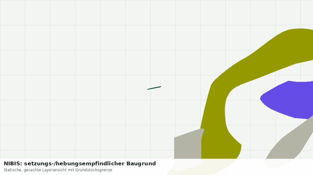 Statische Kartenansicht: NIBIS: setzungs-/hebungsempfindlicher Baugrund