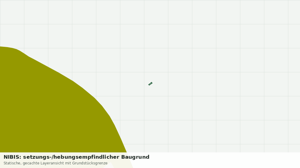 Statische Kartenansicht: NIBIS: setzungs-/hebungsempfindlicher Baugrund