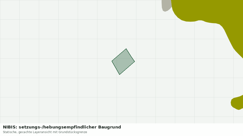 Statische Kartenansicht: NIBIS: setzungs-/hebungsempfindlicher Baugrund