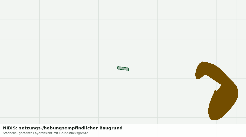 Statische Kartenansicht: NIBIS: setzungs-/hebungsempfindlicher Baugrund
