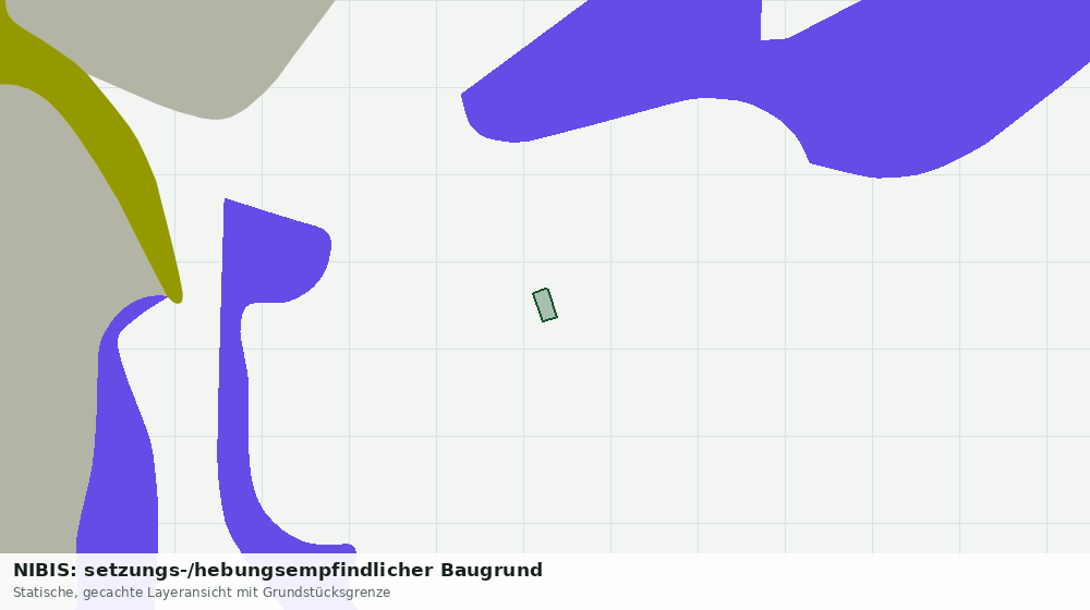 Statische Kartenansicht: NIBIS: setzungs-/hebungsempfindlicher Baugrund