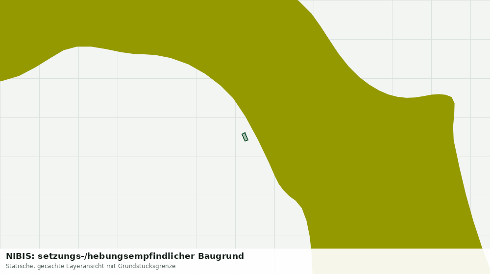 Statische Kartenansicht: NIBIS: setzungs-/hebungsempfindlicher Baugrund