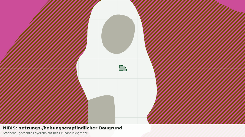 Statische Kartenansicht: NIBIS: setzungs-/hebungsempfindlicher Baugrund