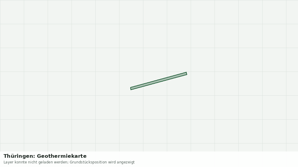 Statische Kartenansicht: Thüringen: Geothermiekarte