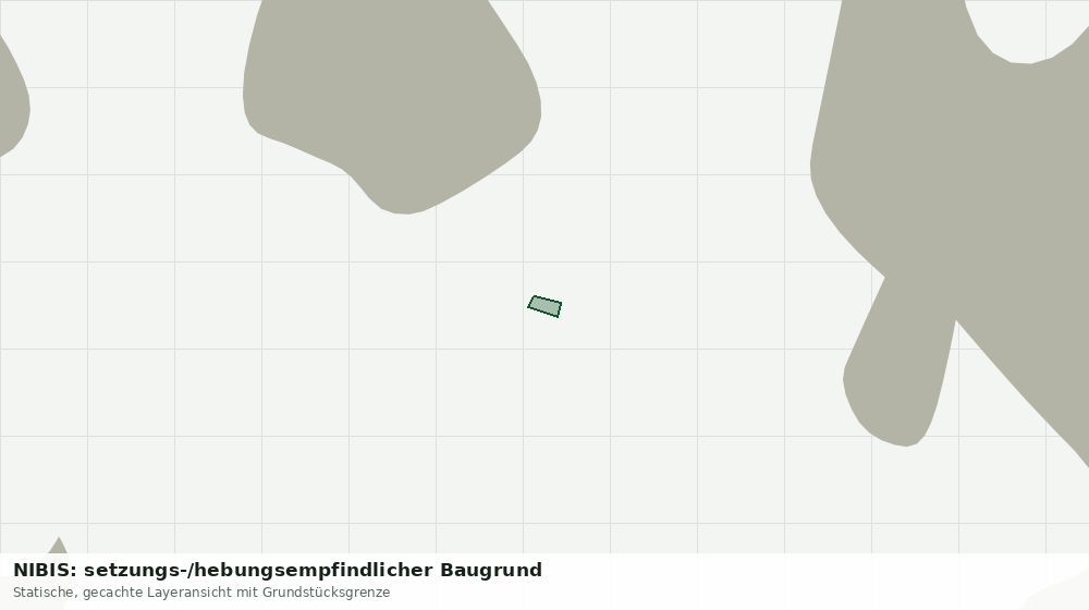 Statische Kartenansicht: NIBIS: setzungs-/hebungsempfindlicher Baugrund