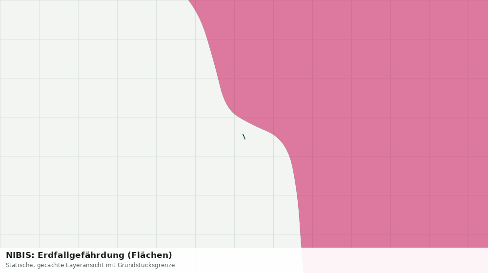 Statische Kartenansicht: NIBIS: Erdfallgefährdung (Flächen)
