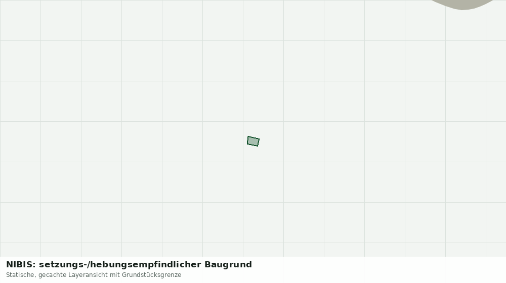 Statische Kartenansicht: NIBIS: setzungs-/hebungsempfindlicher Baugrund