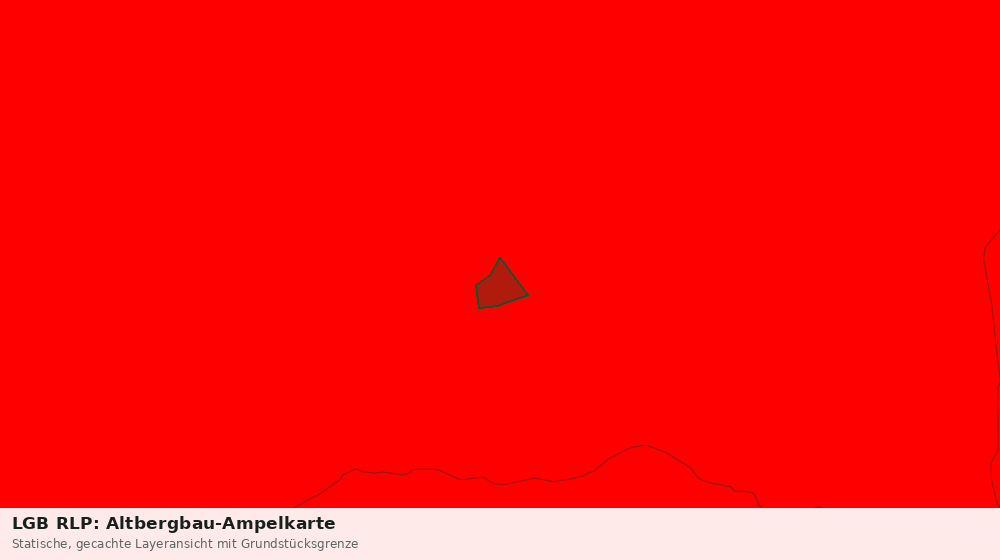 Statische Kartenansicht: LGB RLP: Altbergbau-Ampelkarte