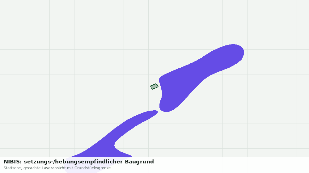 Statische Kartenansicht: NIBIS: setzungs-/hebungsempfindlicher Baugrund