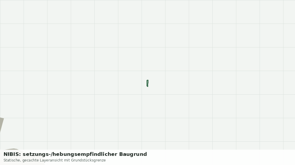 Statische Kartenansicht: NIBIS: setzungs-/hebungsempfindlicher Baugrund