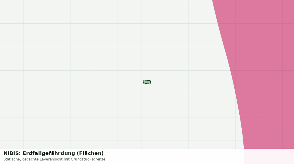 Statische Kartenansicht: NIBIS: Erdfallgefährdung (Flächen)
