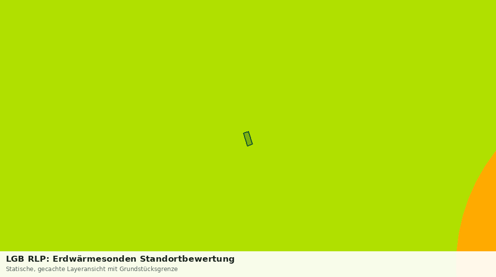 Statische Kartenansicht: LGB RLP: Erdwärmesonden Standortbewertung