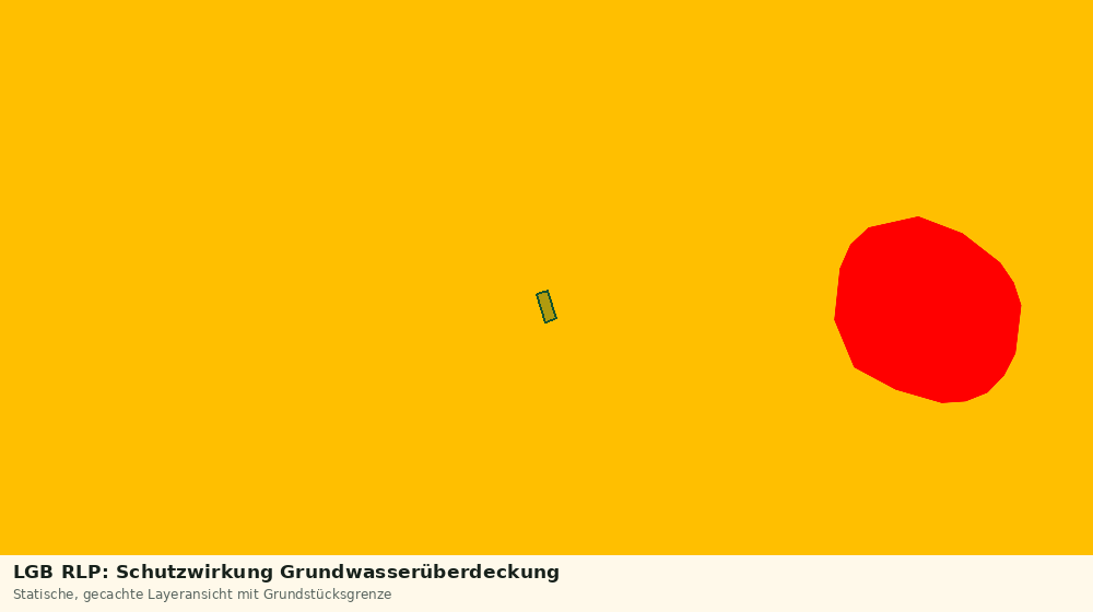 Statische Kartenansicht: LGB RLP: Schutzwirkung Grundwasserüberdeckung