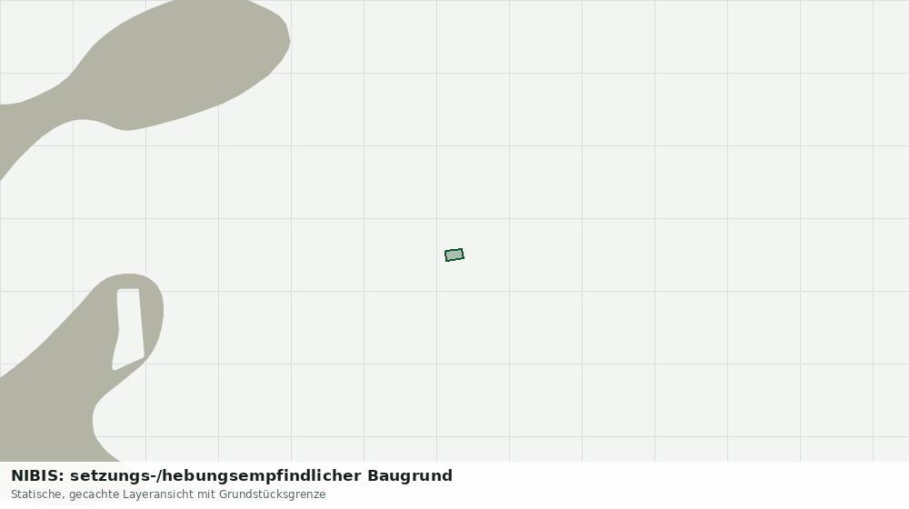 Statische Kartenansicht: NIBIS: setzungs-/hebungsempfindlicher Baugrund