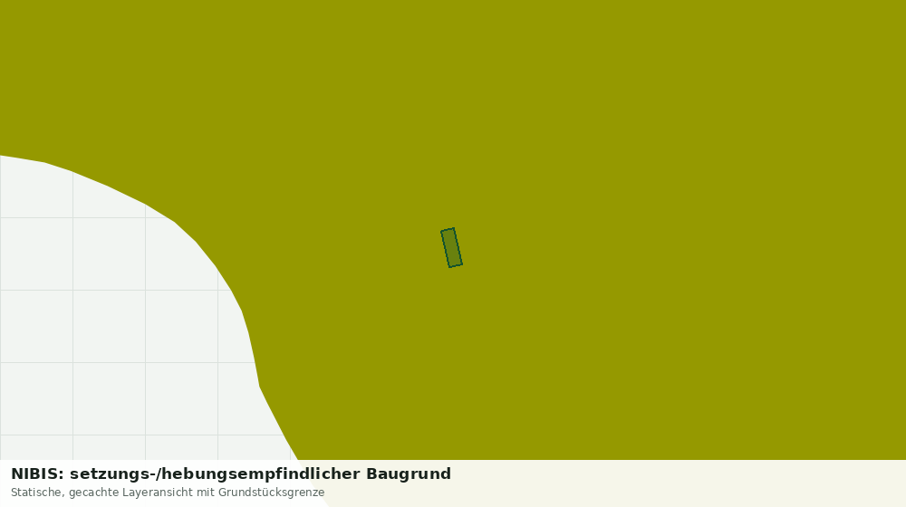 Statische Kartenansicht: NIBIS: setzungs-/hebungsempfindlicher Baugrund