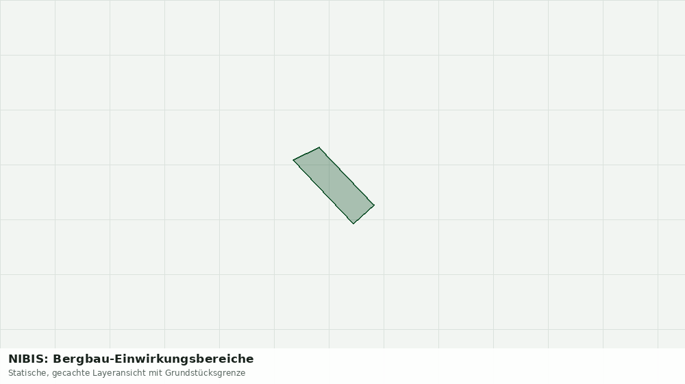 Statische Kartenansicht: NIBIS: Bergbau-Einwirkungsbereiche
