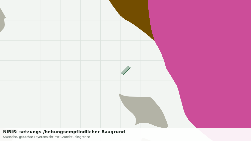 Statische Kartenansicht: NIBIS: setzungs-/hebungsempfindlicher Baugrund