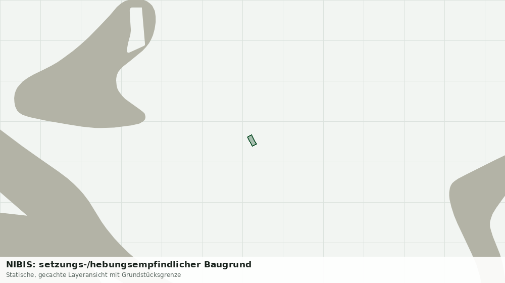 Statische Kartenansicht: NIBIS: setzungs-/hebungsempfindlicher Baugrund