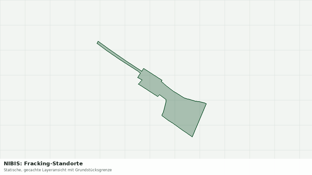 Statische Kartenansicht: NIBIS: Fracking-Standorte