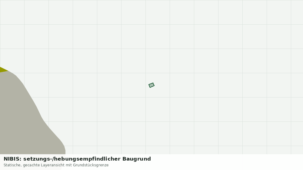 Statische Kartenansicht: NIBIS: setzungs-/hebungsempfindlicher Baugrund