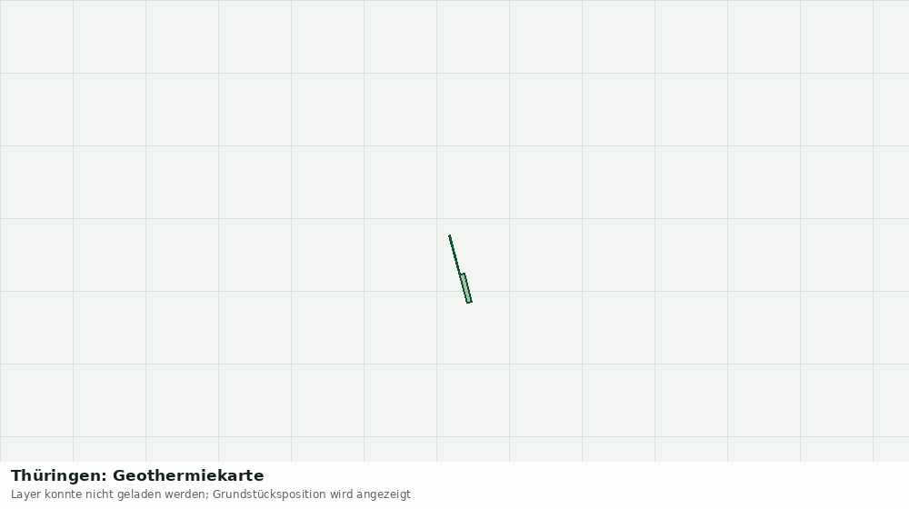 Statische Kartenansicht: Thüringen: Geothermiekarte