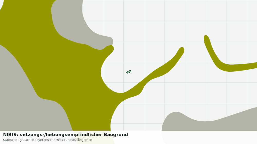 Statische Kartenansicht: NIBIS: setzungs-/hebungsempfindlicher Baugrund