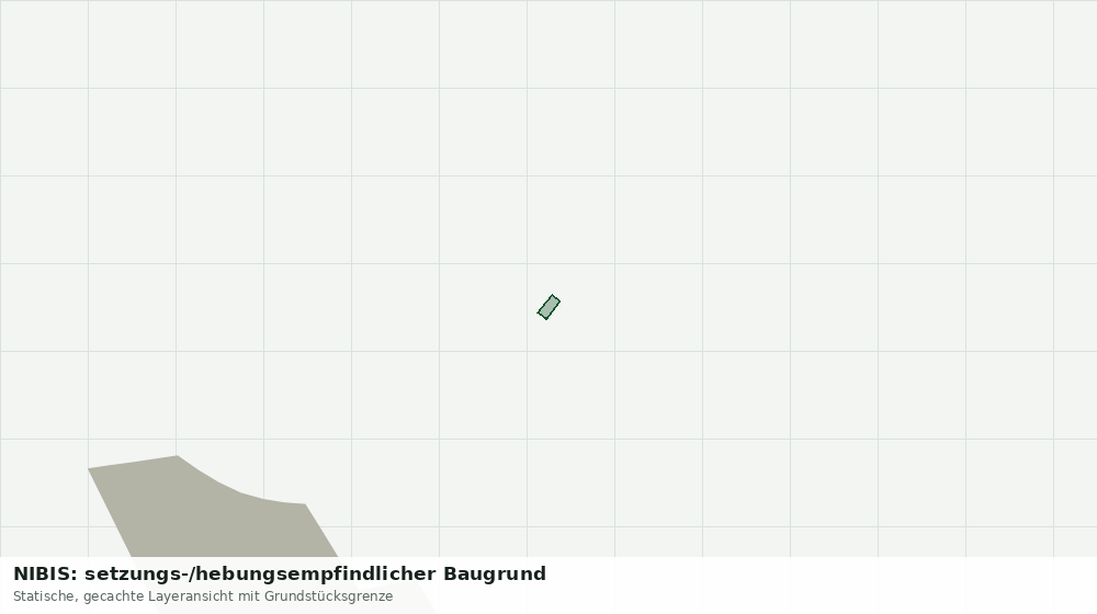 Statische Kartenansicht: NIBIS: setzungs-/hebungsempfindlicher Baugrund